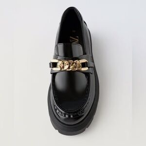 Zara Patent Loafers